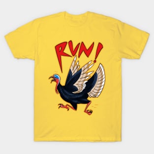 Thanksgiving days Run Turkey T-Shirt